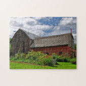 Red Barn op zondagse puzzel (Horizontaal)