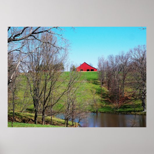 Red Barn Poster (Voorkant)