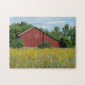 Red Barn Puzzle Legpuzzel (Horizontaal)