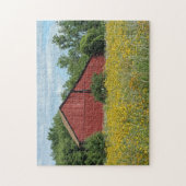 Red Barn Puzzle Legpuzzel (Verticaal)