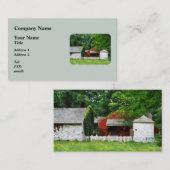 Red Barn Shed Visitekaartje (Voorkant / Achterkant)