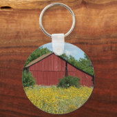 Red Barn Sleutelhanger (Voorkant)