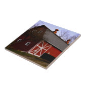 Red Barn Tegeltje (Zijkant)