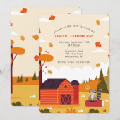 Red Barn Uitnodiging (Voorkant / Achterkant)