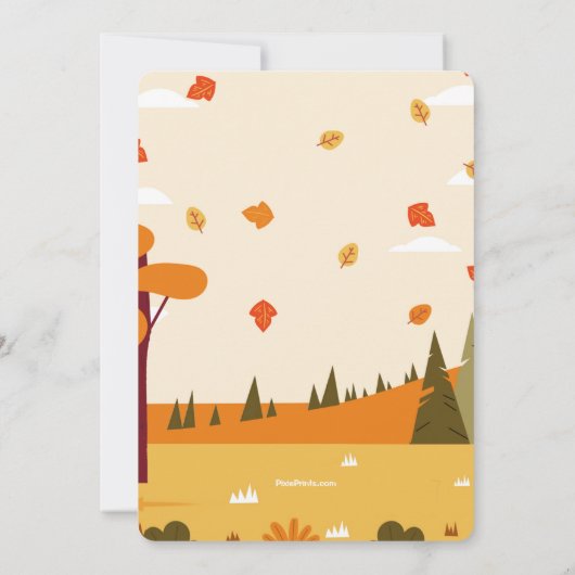 Red Barn Uitnodiging (Achterkant)