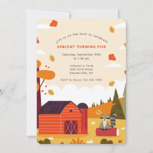 Red Barn Uitnodiging