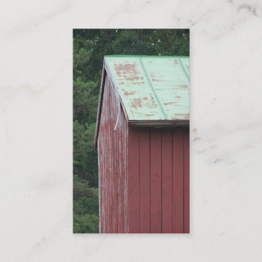 Red Barn Visitekaartje (Voorkant)