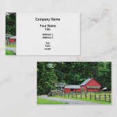 Red Barn Visitekaartje (Voorkant / Achterkant)