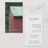 Red Barn Visitekaartje (Voorkant / Achterkant)