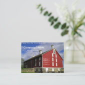 Red Barn Visitekaartje - Dank u wel (Staand voorkant)