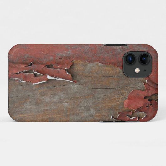  Red Barn Wood Hoesje-Mate iPhone Case (Achterkant (horizontaal))