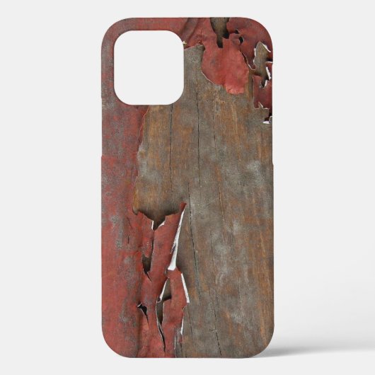Red Barn Wood Hoesje-Mate iPhone Case (Achterkant)