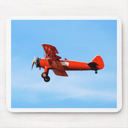 Red Baron Bi Plane Muismat (Voorkant)