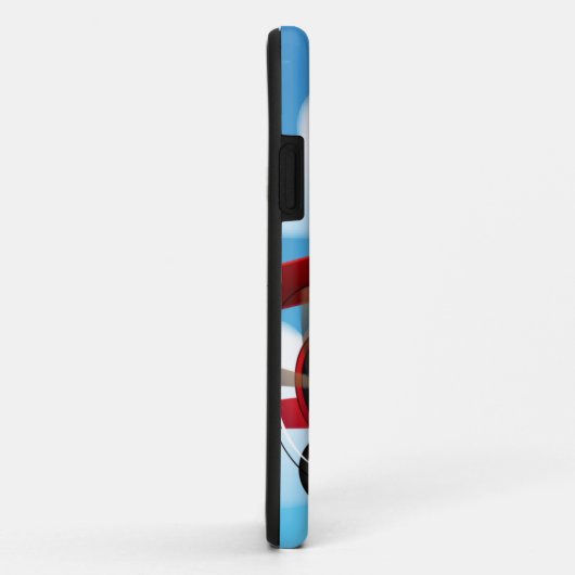 Red Baron Case-Mate iPhone Case (Achterkant/rechts)