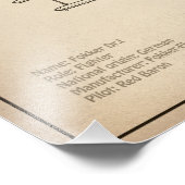 Red Baron Fokker Dr.1 - Vliegtuigblauwdruk SD Foto Afdruk (Hoek)