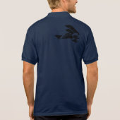 Red Baron - Luftwaffe Fokker Dr1 Polo (Achterkant)