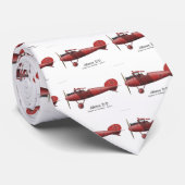 Red Baron ook bekend als Manfred von Richthofen en Stropdas (Opgerold)