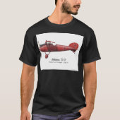 Red Baron ook bekend als Manfred von Richthofen en T-shirt (Voorkant)