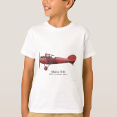 Red Baron ook bekend als Manfred von Richthofen en T-shirt (Voorkant)