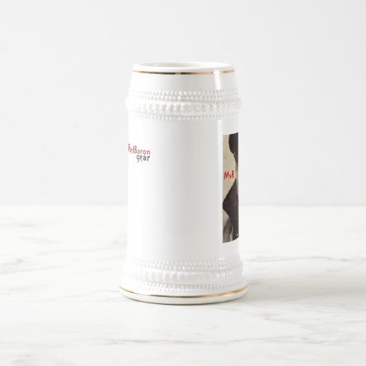 Red Baron Portrait Mok met RedBaron Gear logo teru (Center)