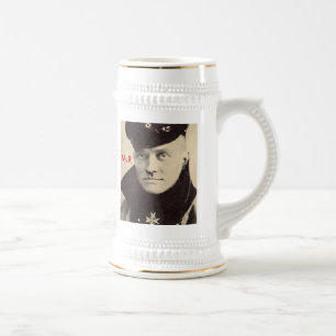 Red Baron Portrait Mok met RedBaron Gear logo teru