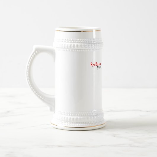 Red Baron Portrait Mok met RedBaron Gear logo teru (Links)