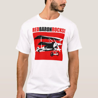 Red Baron Rocks T-shirt
