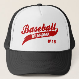 Red Baseball GRANDPARENT Trucker Pet