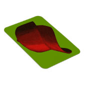 RED BASEBALL HAT PET GRAPHIC MAGNEET (Rechterzijde)