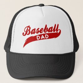 Red Baseball Pap Trucker Pet