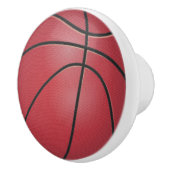 Red Basketball Keramische Knop (Rechts)