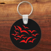 Red Bat Cloud Sleutelhanger (Voorkant)