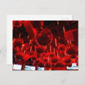 Red Bauble Postcards Briefkaart (Voorkant / Achterkant)