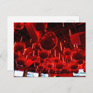 Red Bauble Postcards Briefkaart