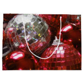 Red Baubles cadeau Large Cadeautasje (Achterkant)