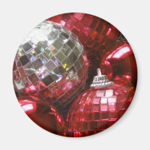 Red Baubles friet magnet