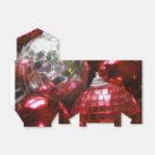 Red Baubles gunstige doos Bedankdoosjes (Uitgevouwen)