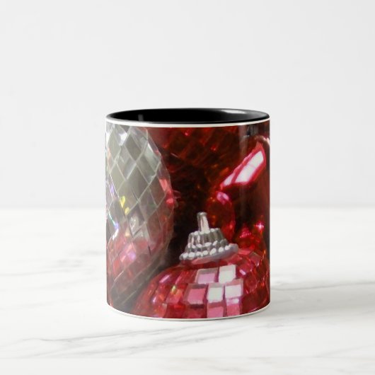 Red Baubles mok met twee toonhoogten (Center)