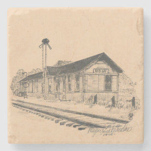 RED BAY DEPOT MARBLE STONE ONDERZETTER