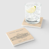 Red Bay Hotel Onderzetter (Zijkant)