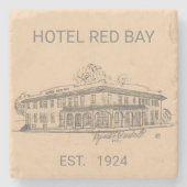 Red Bay Hotel Onderzetter (Voorkant)