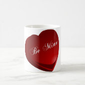 Red Be Mine Heart Koffiemok (Center)
