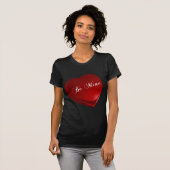 Red Be Mine Heart T-shirt (Voorkant volledig)