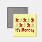 Red Beans op maandag Magneet (Voorkant / Achterkant)