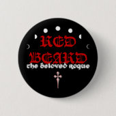 Red Beard knop Ronde Button 5,7 Cm (Voorkant)
