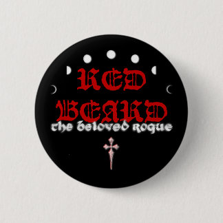 Red Beard knop Ronde Button 5,7 Cm
