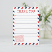 Red Bedankt Collectie Postal Service (Staand voorkant)