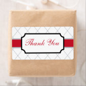 Red Bedankt Labels (Insitu)