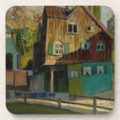 Red Bedding door Grant Wood Bier Onderzetter (Voorkant)