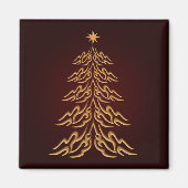 Red Bell kerstboom Magnet (Voorkant)